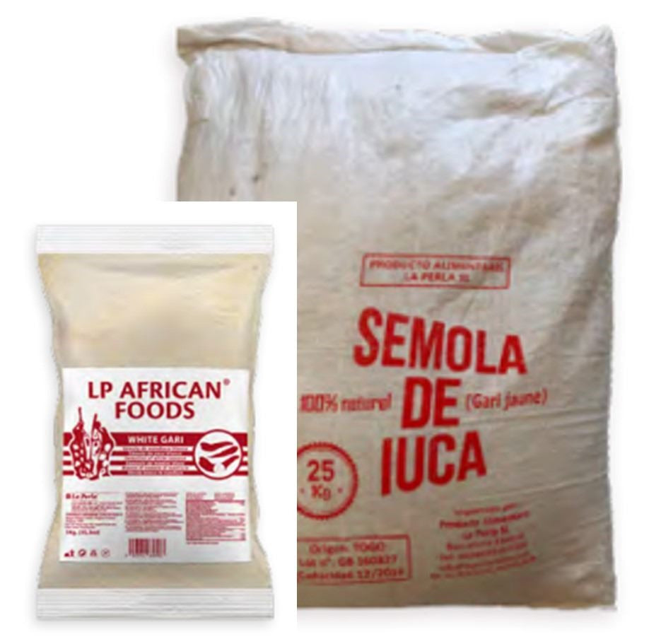Semola de Yuca Blanco 25kg-1kg