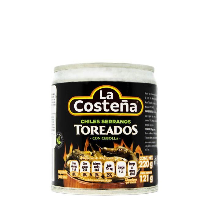 Serranos Toreados Lata 220gr.