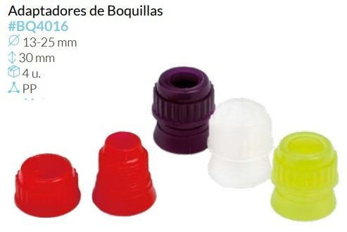 Set 4  Adaptadores De Boquilla Manga