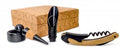 Set accesorios natural para el vino
