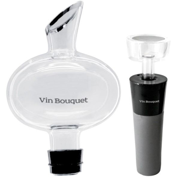Set Mini Decantador & tapón vacío