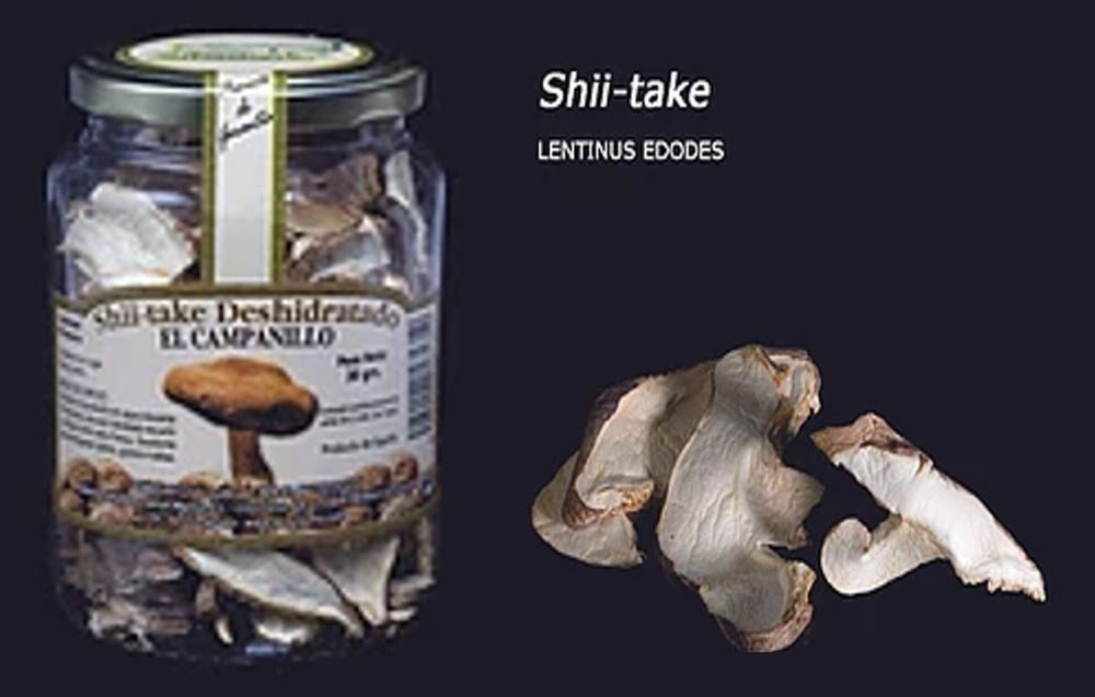 Shii-Take Laminado Deshidratado Bote Pet  300 Grs