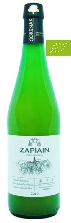 Sidra ecologica Zapiain caja 6 botellas de 75cl