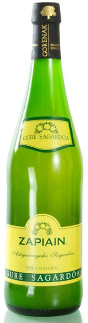 Sidra natural Zapiain - Caja 6 botellas de 75cl