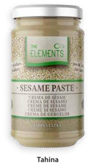 Tahina The Elements - Crema De Sésamo 350Gr