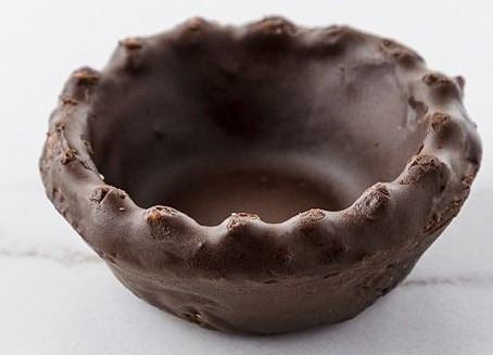 Tartaleta pasta brisa 45mm baño chocolate - Caja 315 unidades