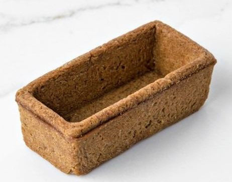 Tartaleta pasta brisa lingote 50mm crema chocolate - Caja 336 unidades