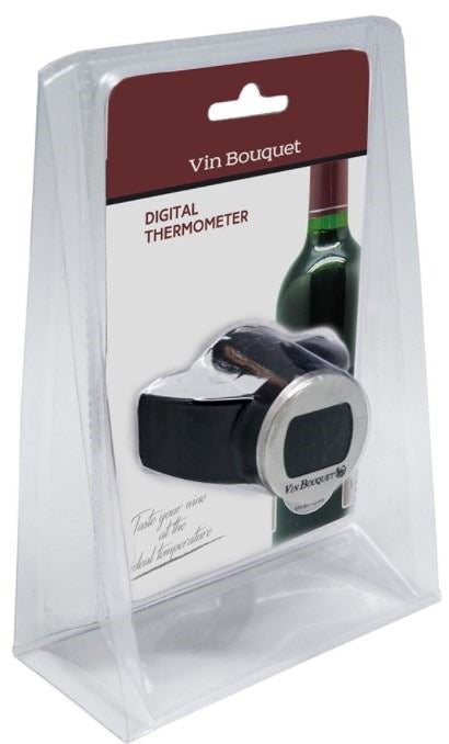 Termometro digital para botellas de vino