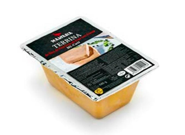 Terrina con Trozos de Bloc Foie Gras (440gr) - Envasado al Vacío