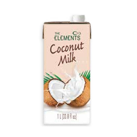 Leche de Coco para Cocinar The Elements (Brick 1L.) - Caja 12 uds.