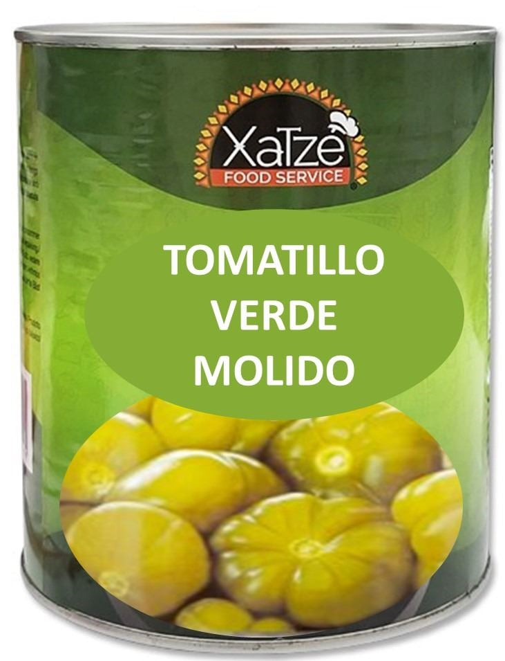 Tomatillo Verde Molido - Xatze Lata 2,8kg