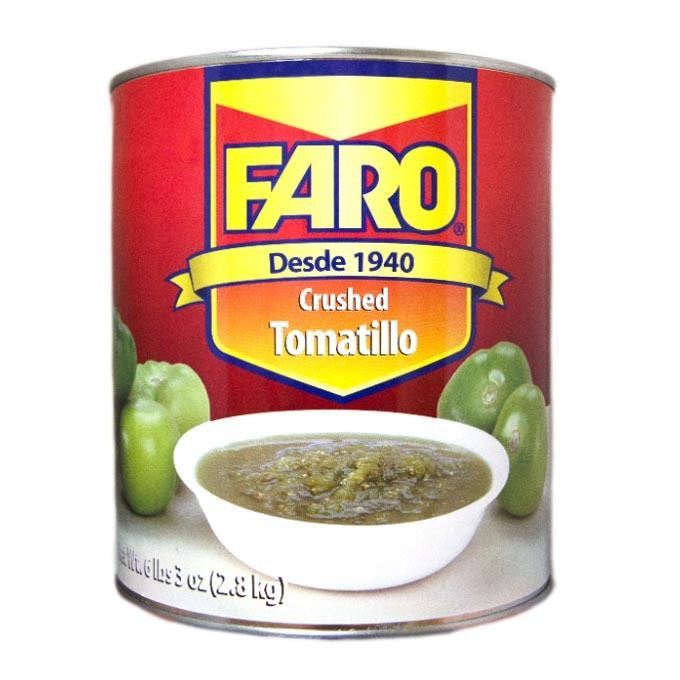 Tomatillo Verde Triturado/Molido lata 2,8kg.