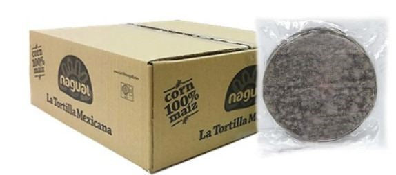 Tortilla de maiz azul de 6/20 15cm