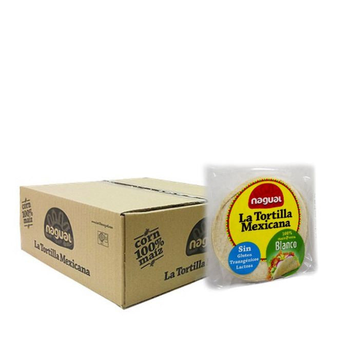 Tortillas de maiz blanco de 12cm y 15cm