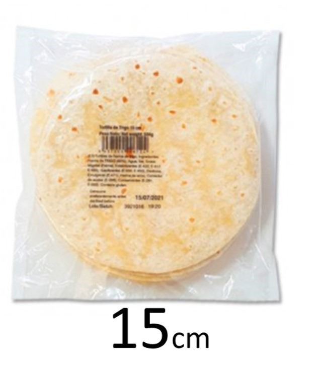 Tortilla Trigo 15 cm - Mission caja 16 * 18 unidades