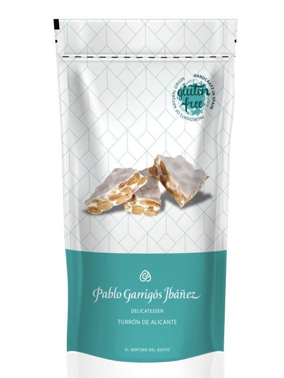 Turrón De Alicante En Mini Porciones Bolsa Zip Delicatessen 100 G Nuevo