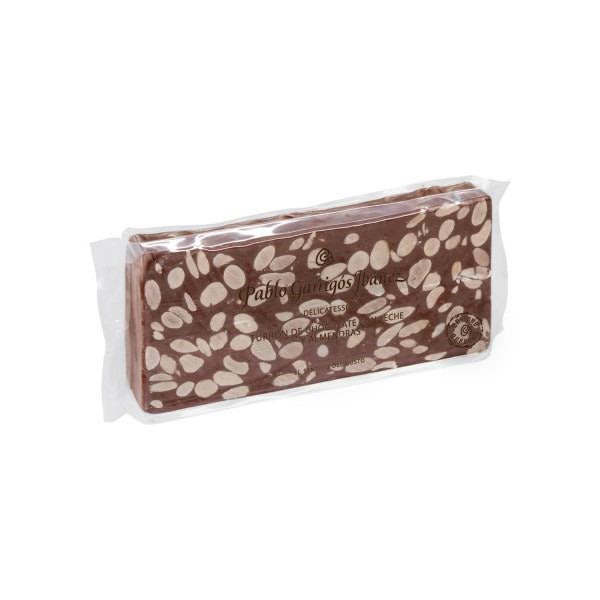 Turrón De Chocolate Con Leche Y Almendras Delicatessen Rilsan 300 G
