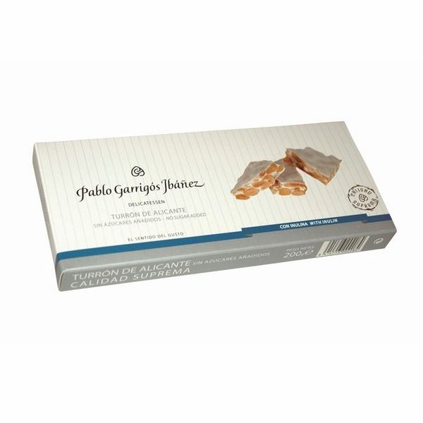 Turrón Imperial Sin Azúcares Añadidos Delicatessen 200 G