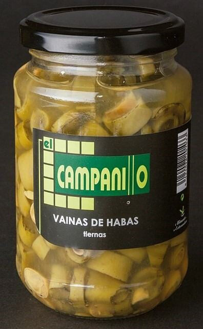 Vainas De Habas Primera Al Natural 170 gr peso escurrido