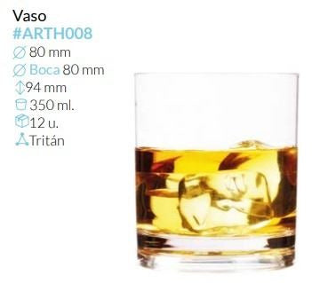 Vaso 350 Ml Caja 12 Unid