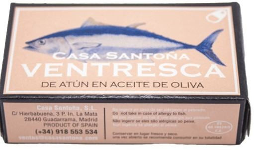 Ventresca De Atún 115 Gr - Lomos/Ud