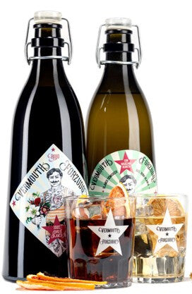 Vermouth Forzudo Rojo Y Blanco 2 botellas