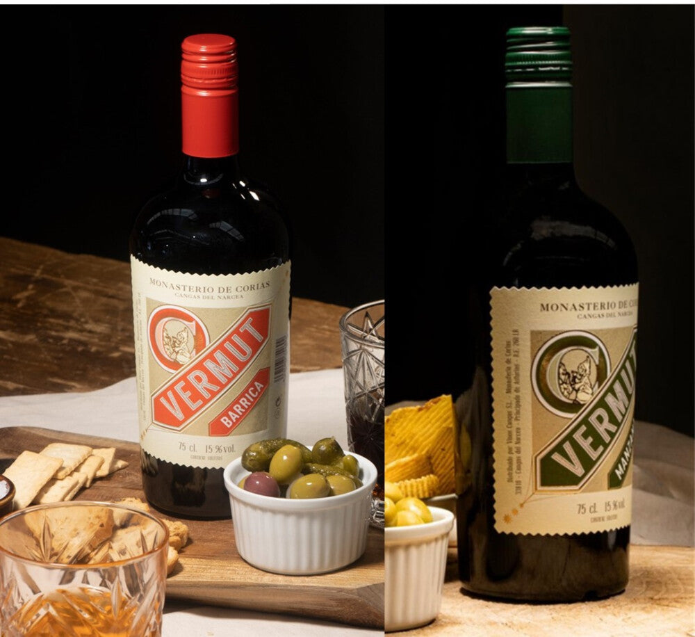 Vermut (Vermouth) DO Cangas de Narcea - Blanco, Rojo (Barrica) y Manzana