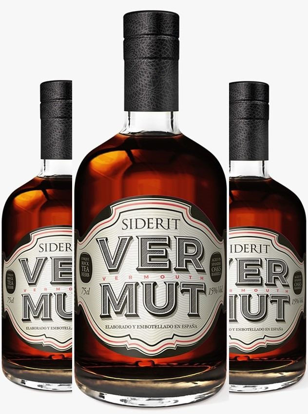Vermut Miniatura Siderit 10cl (sin azucares añadidos) - Caja 24 uds. 15%