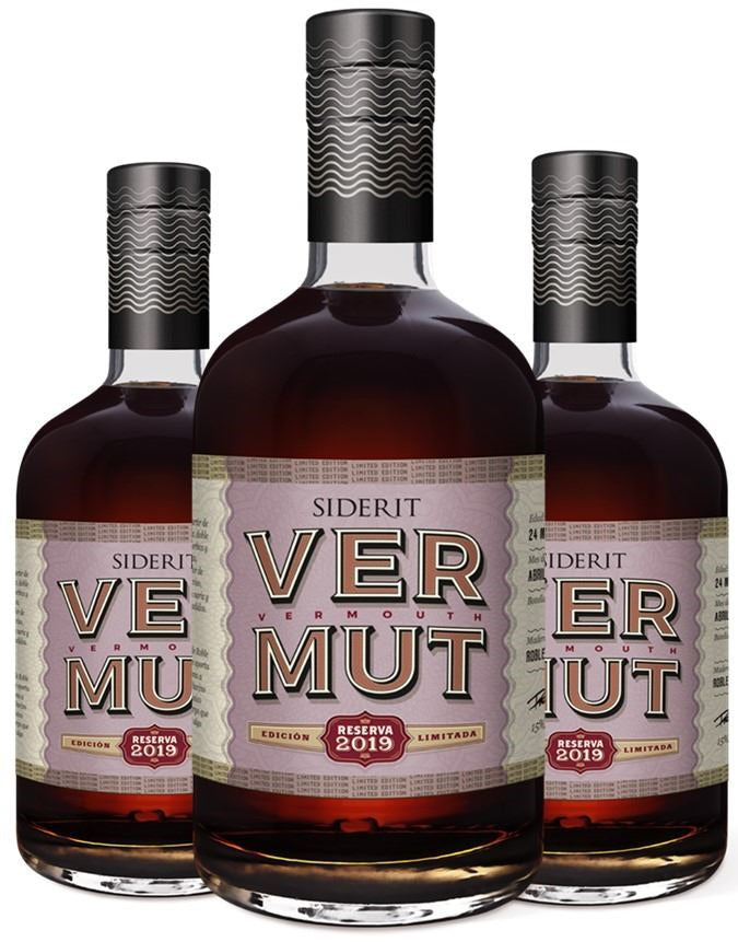 Vermut Miniatura Siderit Reserva 10cl (sin azucares añadidos) 15% - Caja 24 uds.