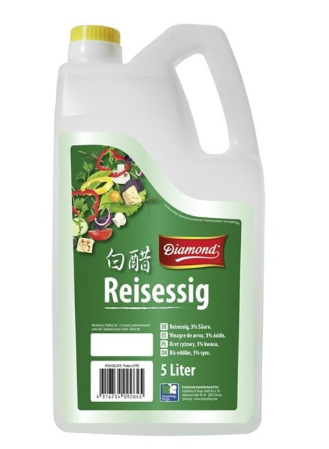 Vinagre de Arroz 3% acidez DIAMOND (5L)