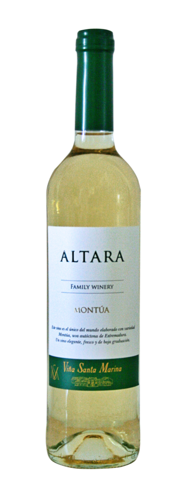 Vino Altara Montua  Blanco - Caja de 6 botellas