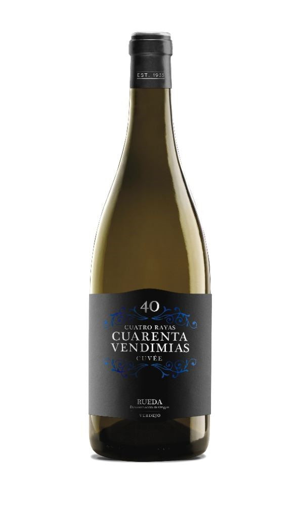 Vino Cuatro Rayas Cuarenta Vendimias Cuveé - Caja de 6 botellas