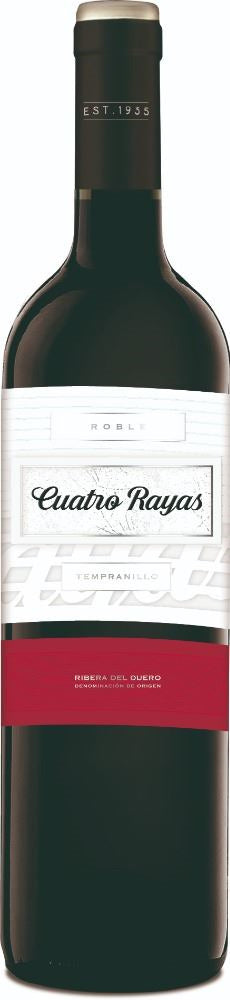 Vino Cuatro Rayas Ribera Del Duero - Caja de 6 botellas