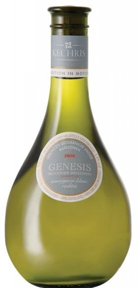Vino Griego Genesis Blanco PGI 500ml Kechris