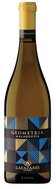 Vino Griego Geometria Malagouzia 750ml 12% Lafazanis