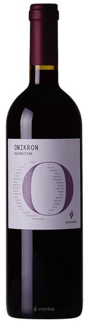 Vino Griego Omikron Agiorgitiko Tinto 750ml 12.5% Zacharias