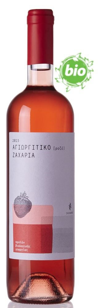 Vino Griego Rose Agiorgitiko BIO 750ml 12.5% Zacharias