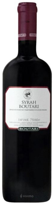 Vino Griego Syrah Tinto 750ml Boutari