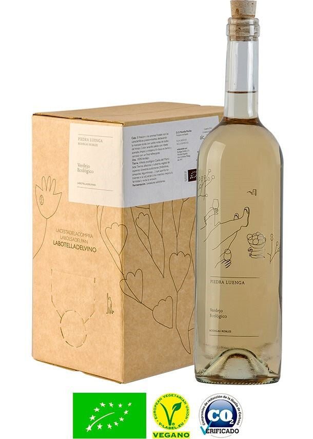 Vino  Piedra Luenga Blanco Joven 12% Vol. 5 litros