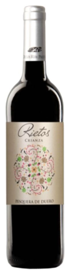 Vino Rietos Crianza (Pesquera de Duero) - Caja de 6 unidades