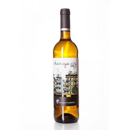Vino Tharsys City Blanco Barrica - Caja de 6 botellas