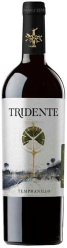 Vino  Tridente tempranillo DO Castilla León