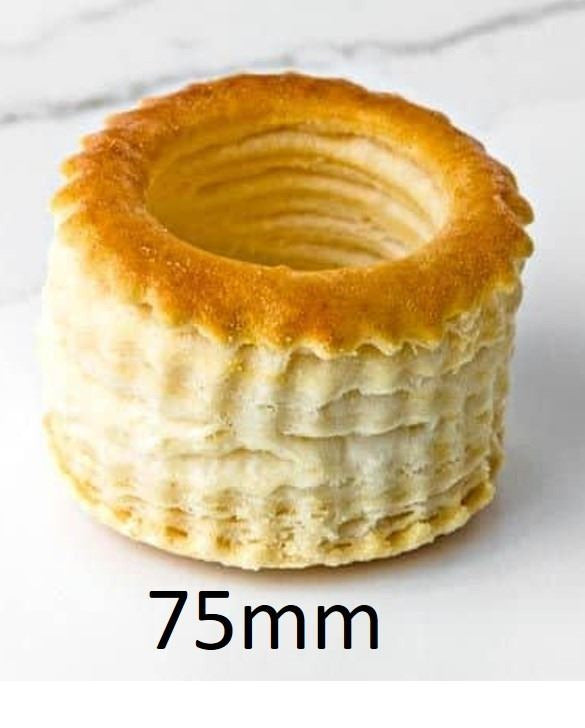 Vol au vent 75mm - Caja 90 unidades