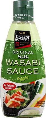 Salsa Wasabi Sauce S&B (170gr.)