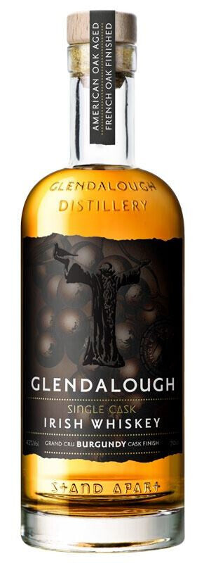 Whiskey Irlandes Glendalough Single Cask Grand Cru Burgundy Finish Single Grain 42% Vol (0,70L)