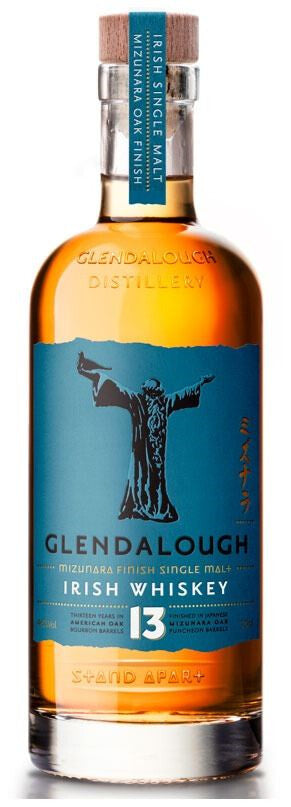 Whiskey Irlandes Glendalough 13Y Mizunara Finish Single Malt Irish 46% Vol 0,70L