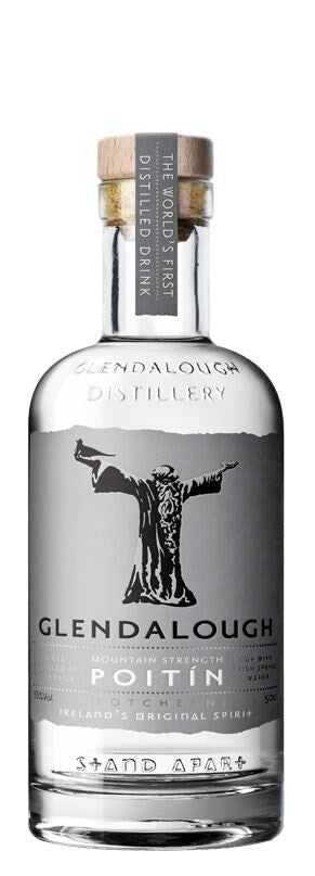 Whiskey Irlandes Glendalough Mountain Strength Poitin 55% Vol 0,5L