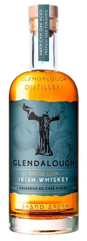 Whiskey Irlandes Glendalough Single Cask Calvados XO Finish Single Grain 42% Vol (0,70L)