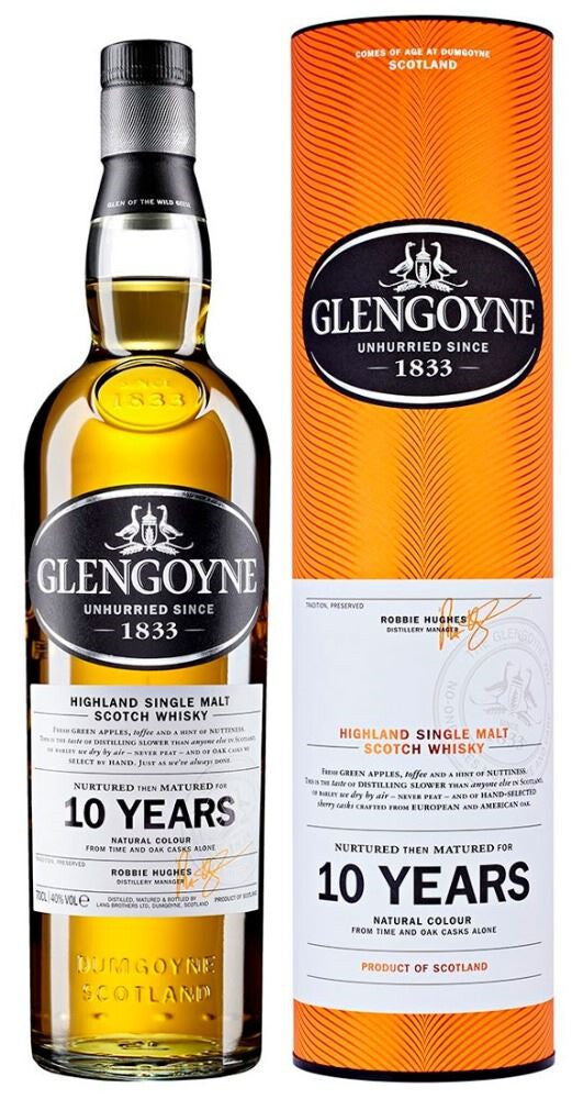 Whisky Escoces Glengoyne Single Malta 10Y 40%Vol 0,7L