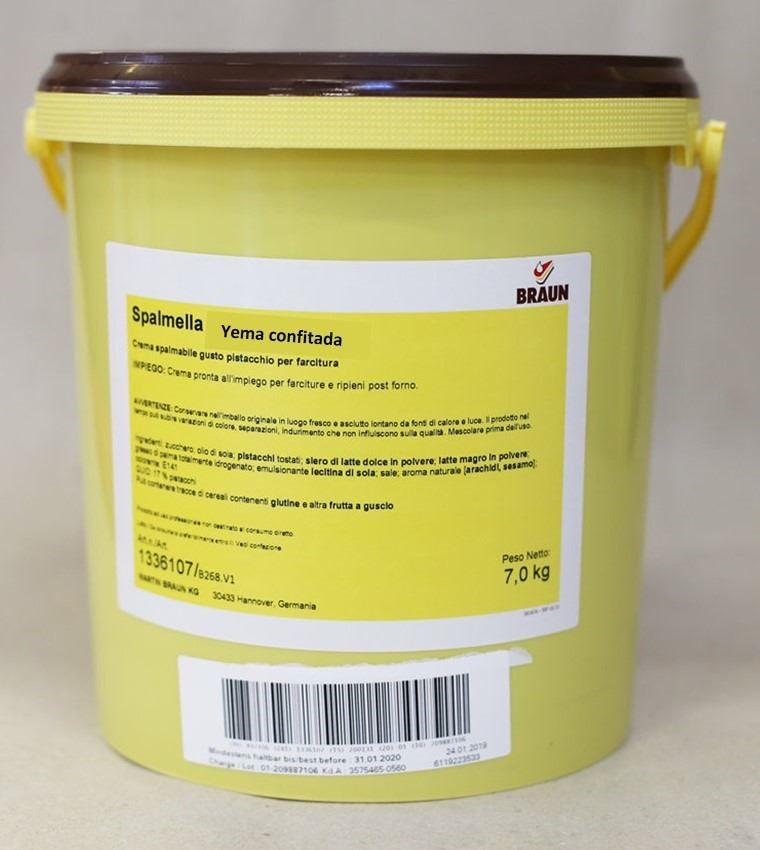 Yema Confitada Blanda Arconsa (7Kg)